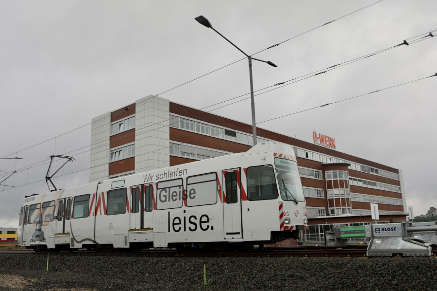 Foto Schleifwagen auf Testfahrt Gelände Mark 51°7