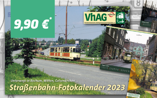Straßenbahn-Fotokalender 2023