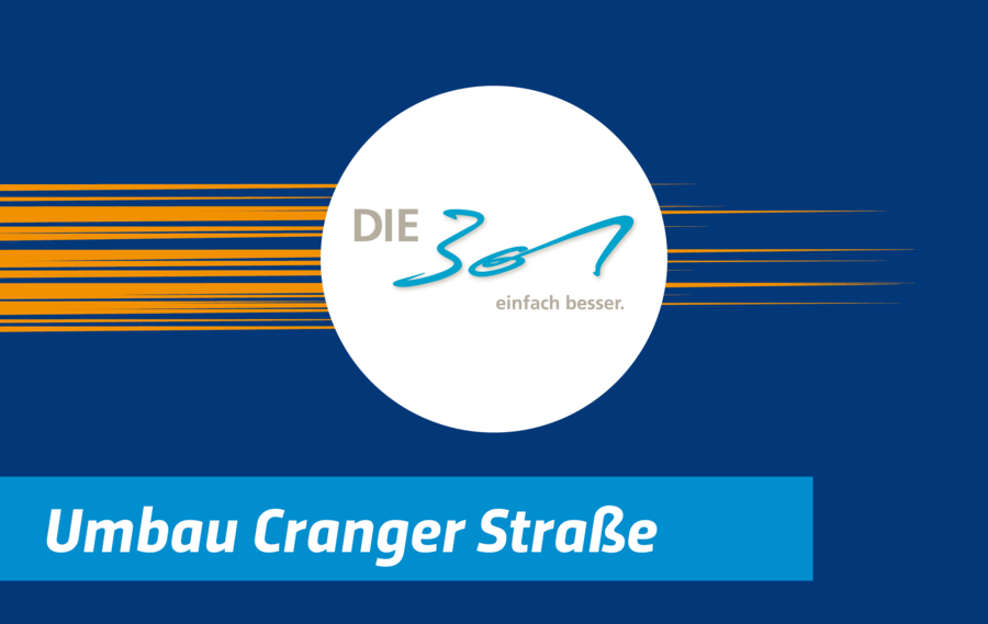 Grafik: Information über Baustelle Cranger Straße Gelsenkirchen