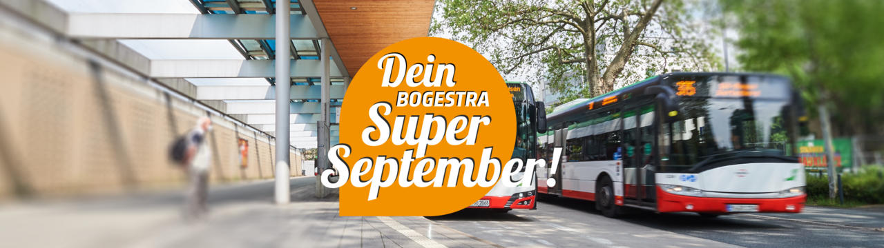 Dein BOGESTRA SuperSeptember!